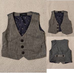 Next Signature linen Waistcoat
