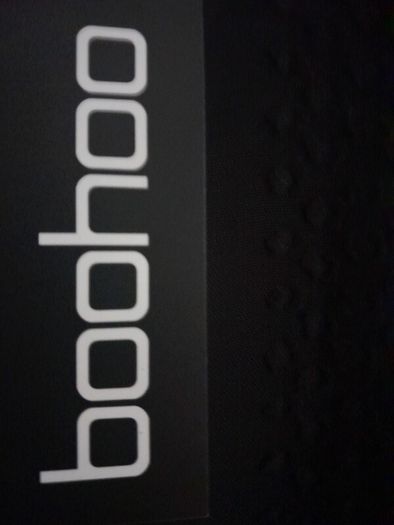 Boohoo Black Dress Midi