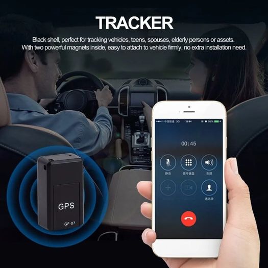 GPS Tracker Mini Magnetic GPS Tracker Real-time for Vehicle Locator Voice Recorder GSM GPRS