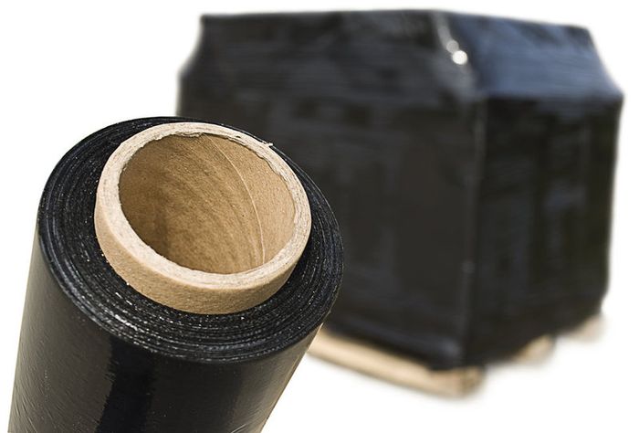 3kg Roll of Black or Clear Pallet Packing Stretch Shrink Wrap, Stretch Film STRONG!!!