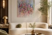 Original Painting Original Floral in Abstract Irish Art