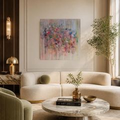 Original Painting Original Floral in Abstract Irish Art
