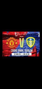 Manchester United vs leeds croke park