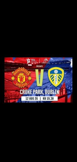 Manchester United vs leeds croke park