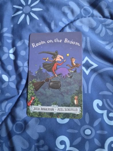 Yoto Card Room on the broom