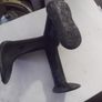 a antique cast irion shue maker  lass Image 3