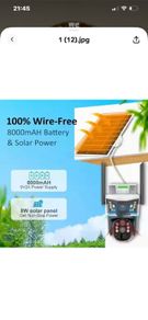 Cctv. Solar SIM card camera ptz