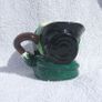 ROYAL DOULTON (D6045) - a vintage miniature character jug of Sairey Gamp (c.1940's). An early issue, scarcer thus. Image 2