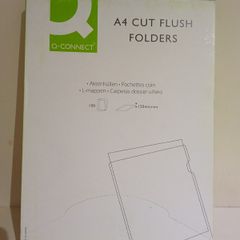 A4 Cut Flush Folder