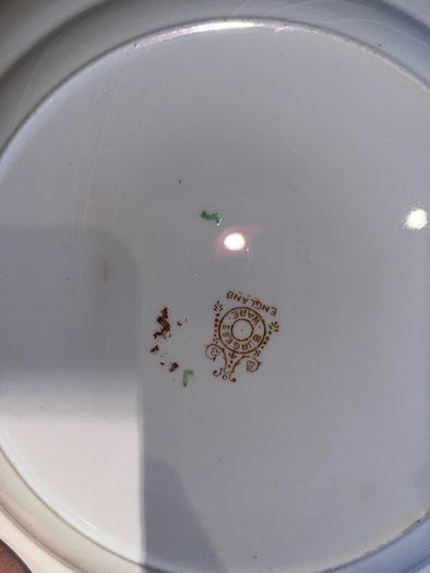 Burgess bros plates and jug