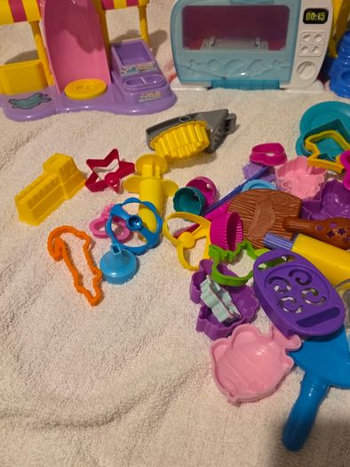 Selection of playdough sets and accessories