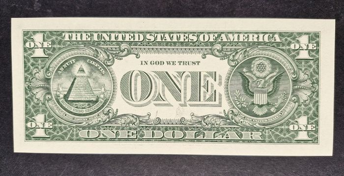 2017 A Chicago Star Note 1 Dollar Washington Bill G02202611 STAR