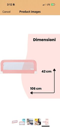 Bed rail - portable