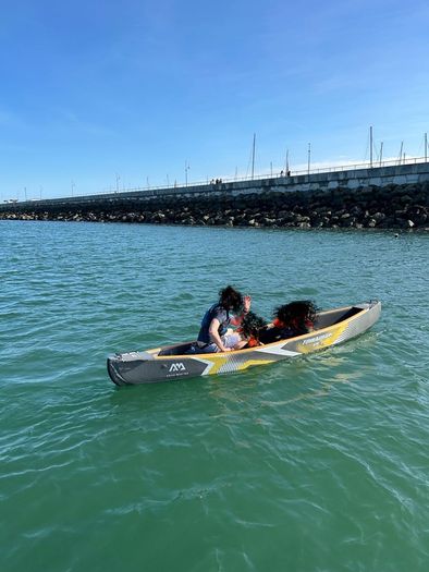 Aquamarina Tomahawk AIR-C 15ft8in drop-stitch inflatable 3-person canoe