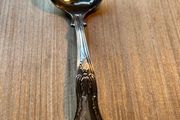 Vintage Sheffield Silver Plate Sauce Ladle with Kings pattern