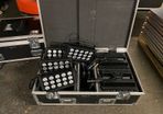 8 x Showtec Cameleon Flood 15 Q4 IP65 Weatherproof RGBW 15w x 5w LED Wash Lighting