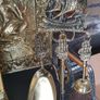 Vintage Polished Brass fireplace set Image 2
