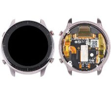 For Amazfit GTR 2 LCD Display Touch Screen Digitizer Replacement With Silver Frame