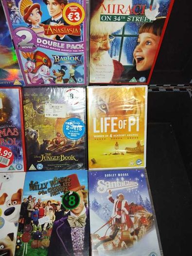 Sealed Kids and fammily DVD Collection  Movies  Various Titles