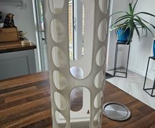 Plastic bag holder dispenser