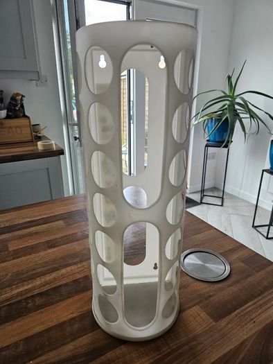 Plastic bag holder dispenser