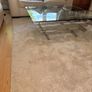 Glass Top Chrome coffee table Image 6