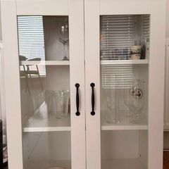 Glass Door Cabinet - IKEA Skruvby