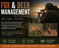 Fox and deer control