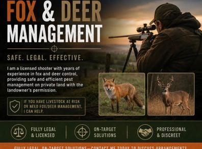 Fox and deer control