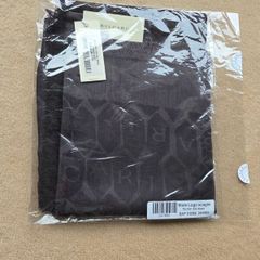 Bvlgari black logo silk/wool stole