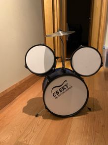 Mini drum set and seat