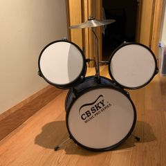 Mini drum set and seat