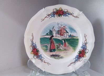 Vintage Sarrguemines Salad Plate