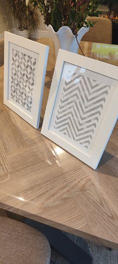 8" x 10"     20 Photo Frames White