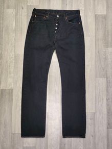 Levis 501 Straight Leg Jeans Mens W32 L33