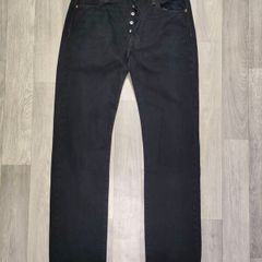 Levis 501 Straight Leg Jeans Mens W32 L33