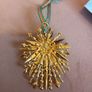 Newbridge Silverwear chrismas gold star decoration Image 3