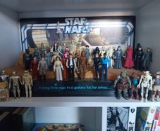 Star Wars 40+ Vintage Figures + Display Stand!!
