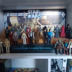 Star Wars 40+ Vintage Figures + Display Stand!!