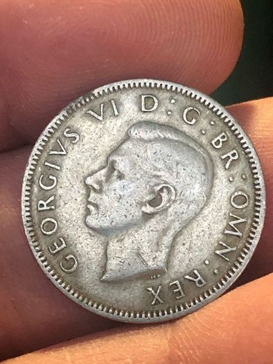 1947 One Shilling George VI GB