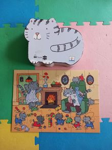 Cat puzzle jigsaws from Djeco