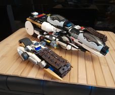 LEGO Ninjago Legacy Ultra Sonic Raider (Set 71739) - Used, Built