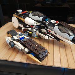 LEGO Ninjago Legacy Ultra Sonic Raider (Set 71739) - Used, Built