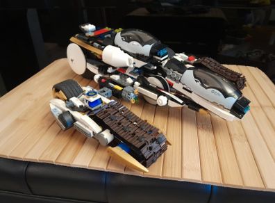 LEGO Ninjago Legacy Ultra Sonic Raider (Set 71739) - Used, Built