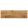Console Table 120x35x76 cm Solid Mango Wood and Steel Image 5