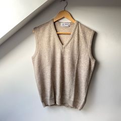 Vintage Point Made in Italy 100% Lambswool Sweater Vest