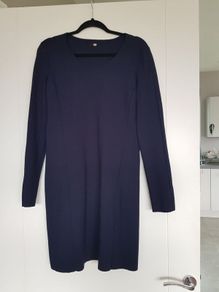 Structured Jersey Dress, Liviana Conti, Size 14