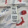 M&S white floral blouse/top, Size 14 Image 5