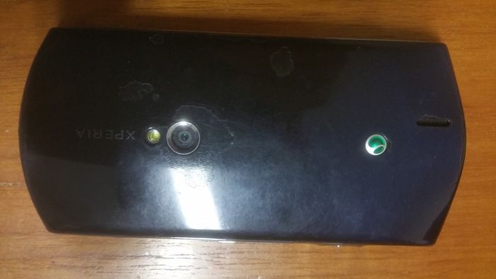 Sony Xperia Neo V midnight blue phone