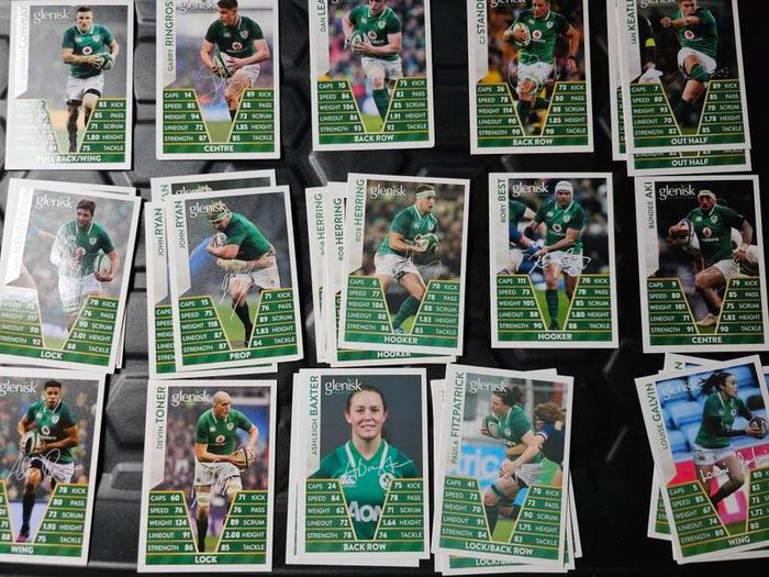 Glenisk Rugby cards